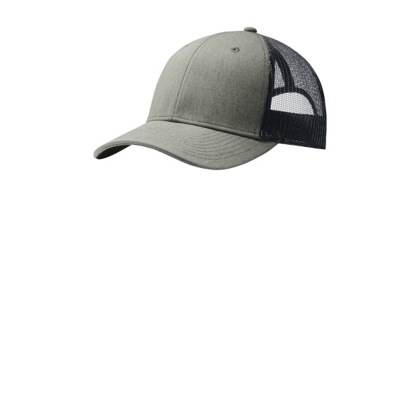 C402 Port Authority Heather Grey/ Rich Navy