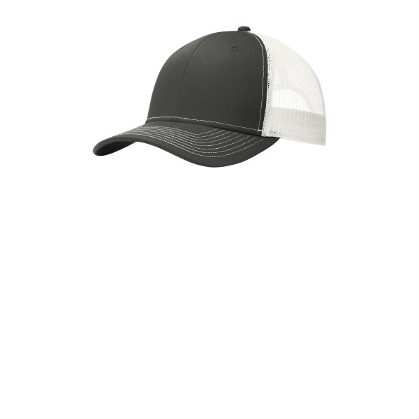 C402 Port Authority Grey Steel/ White