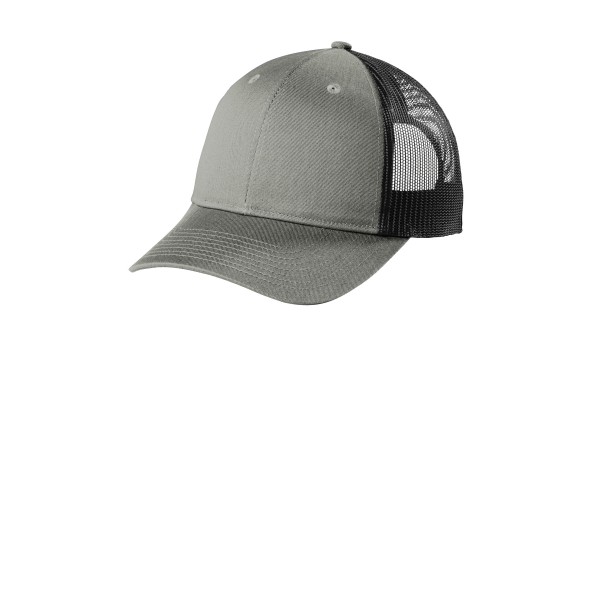 C402LP Port Authority Heather Grey/ Black