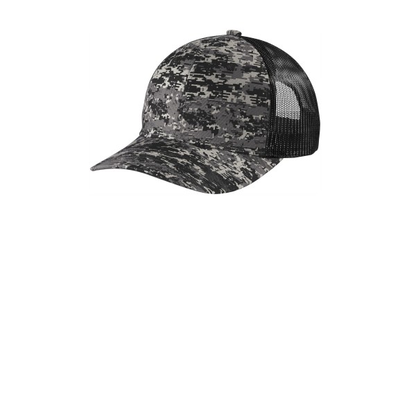 C404 Port Authority Black Digi/ Black