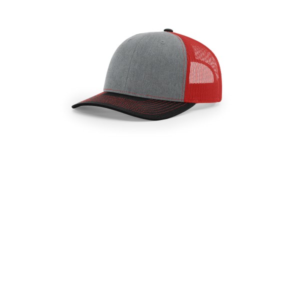 112 Richardson Heather Grey/ Red/ Black
