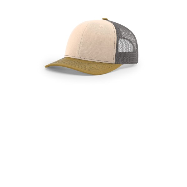 112 Richardson Mink Beige/ Charcoal/ Amber Gold