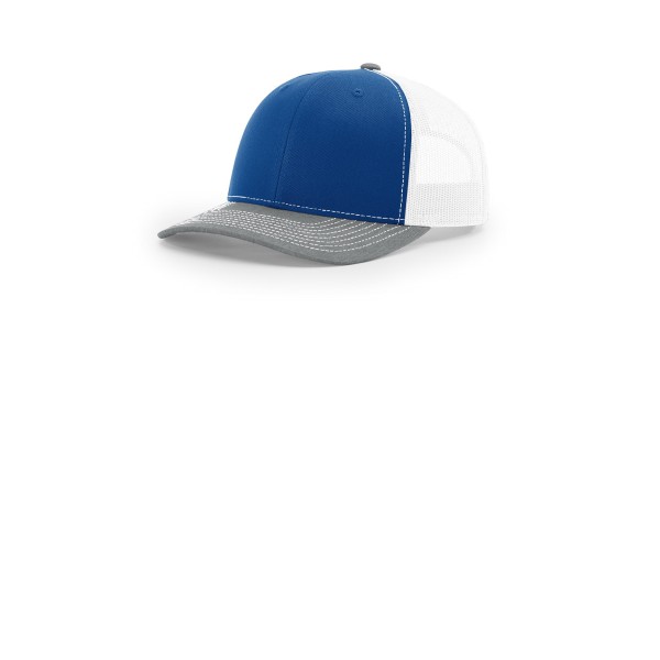 112 Richardson Royal/ White/ Heather Grey
