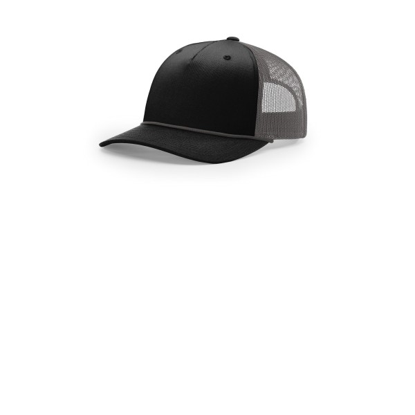 112FPR Richardson Black/ Charcoal/ Charcoal