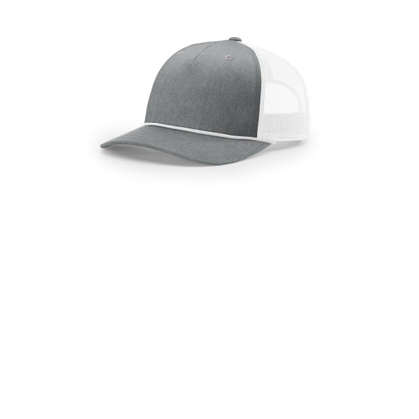 112FPR Richardson Heather Grey/ White/ White