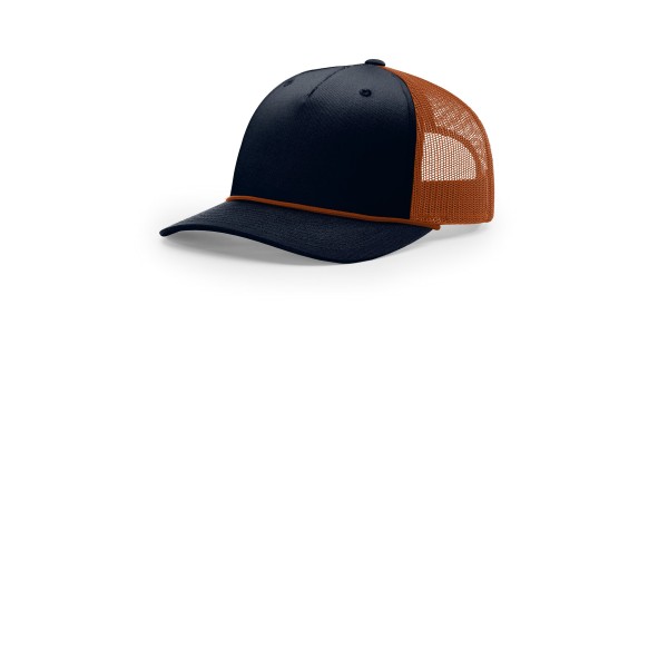 112FPR Richardson Navy/ Dark Orange/ Dark Orange