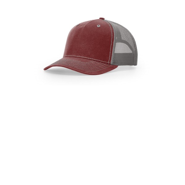 112WH Richardson Burnt Red/ Charcoal