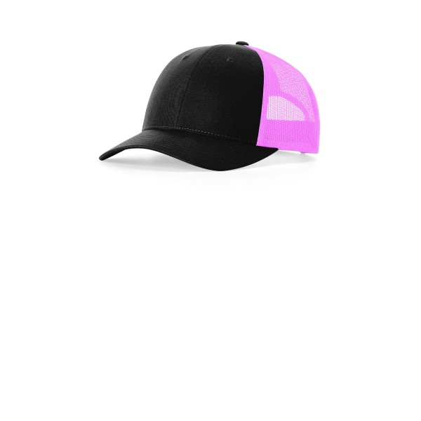 115 Richardson Black/ Neon Pink