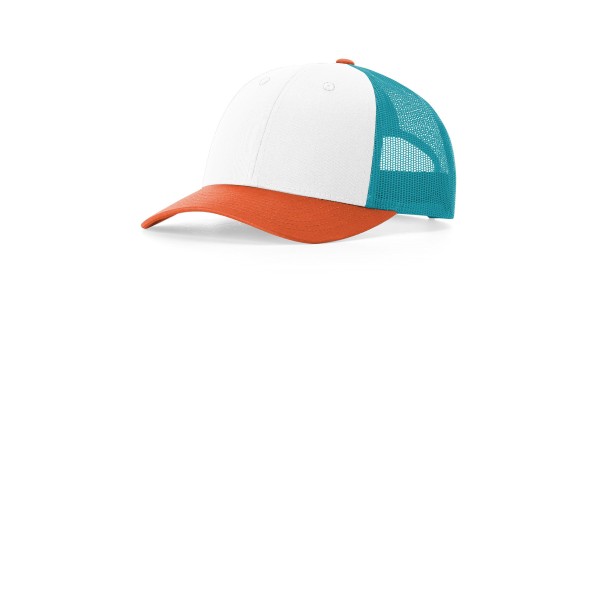 115 Richardson White/ Hawaiian Blue/ Pale Orange