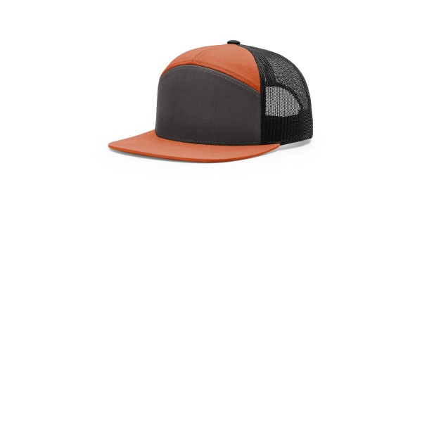 168 Richardson Charcoal/ Burnt Orange/ Black