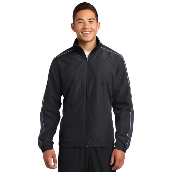 JST61 Sport-Tek Black/ Graphite Grey/ White
