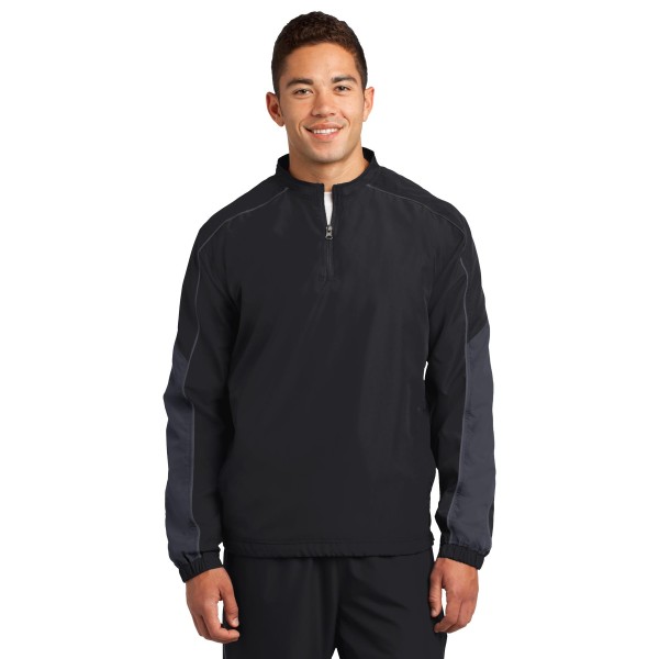 JST64 Sport-Tek Black/ Graphite Grey/ Graphite Grey