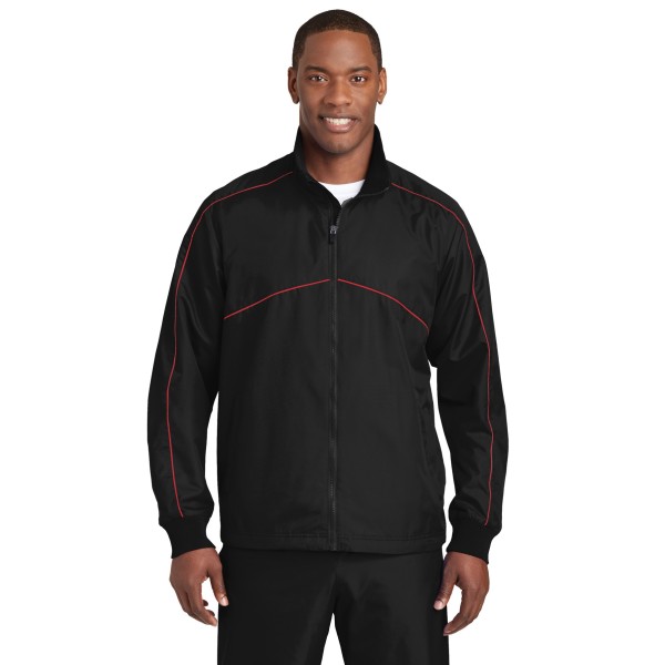 JST83 Sport-Tek Black/ True Red