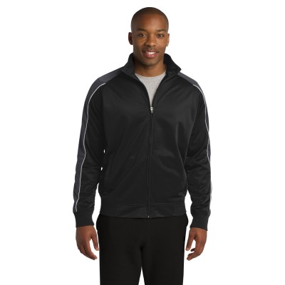 Sport-Tek JST92 Black/ Iron Grey/ White
