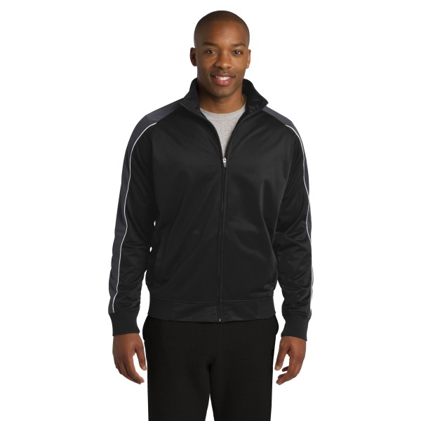 JST92 Sport-Tek Black/ Iron Grey/ White