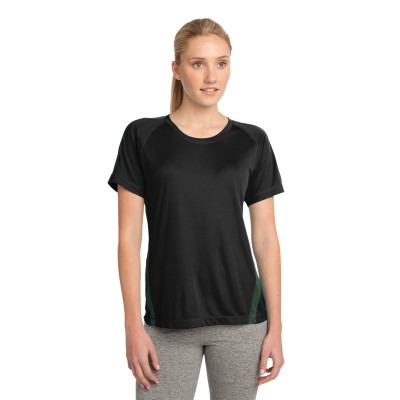 Sport-Tek LST351 Ladies Colorblock PosiCharge Competitor Tee
