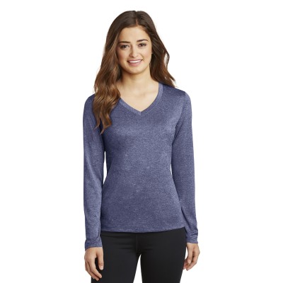 Sport-Tek LST360LS True Navy Heather