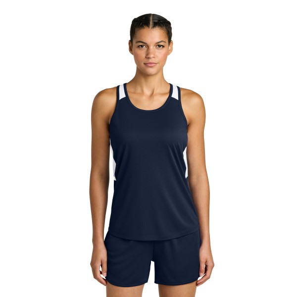 LST446 Sport-Tek True Navy/ White
