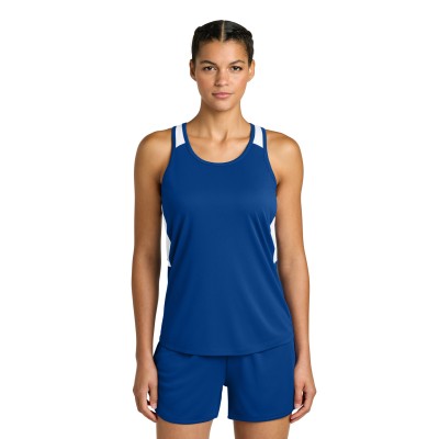 Sport-Tek LST446 True Royal/ White