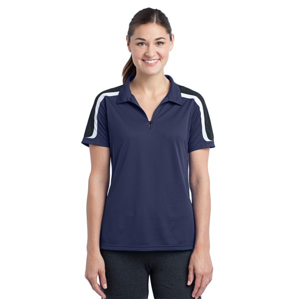 LST658 Sport-Tek True Navy/Black/White