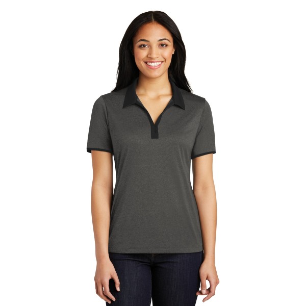 LST667 Sport-Tek Graphite Heather/ Black