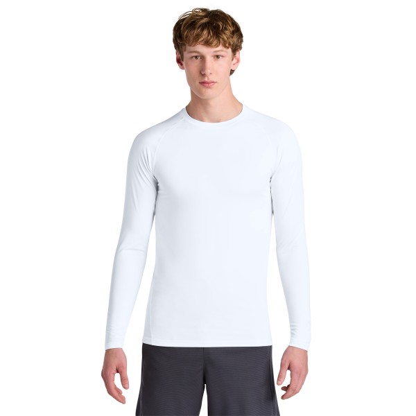 ST120LS Sport-Tek White