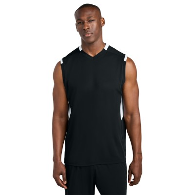 Sport-Tek ST441 Black/ White