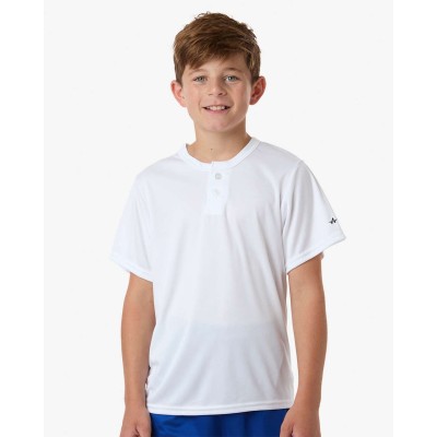 Alleson Athletic 2930 Youth B-Core Placket Jersey