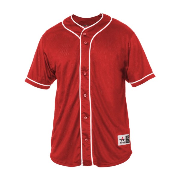 52MBBJ Alleson Athletic Red/ White