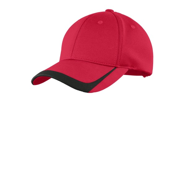 STC24 Sport-Tek True Red/ Black