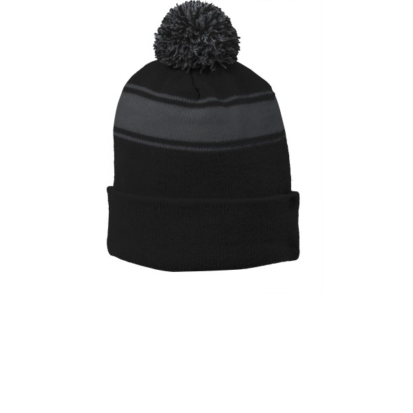 STC28 Sport-Tek Black/ Iron Grey