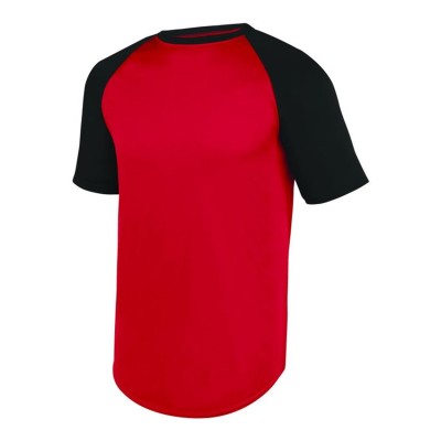 Augusta Sportswear 1509 Youth Wicking Short Sleeve Baseball Jersey