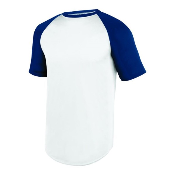 1509 Augusta Sportswear White/ Navy