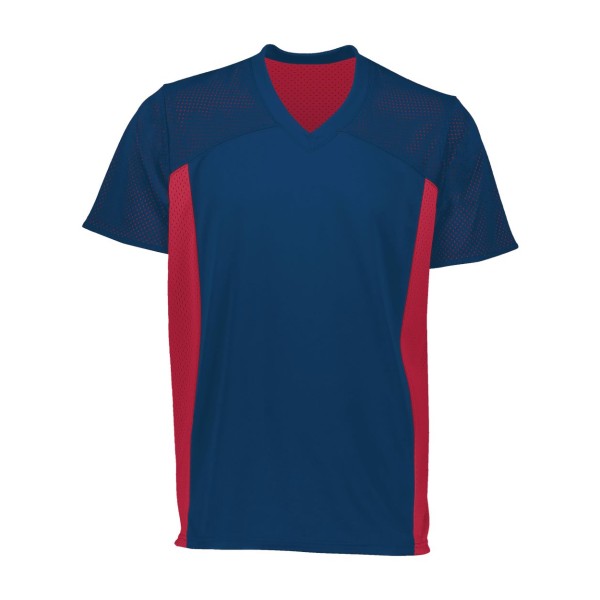 265 Augusta Sportswear Navy/ Scarlet