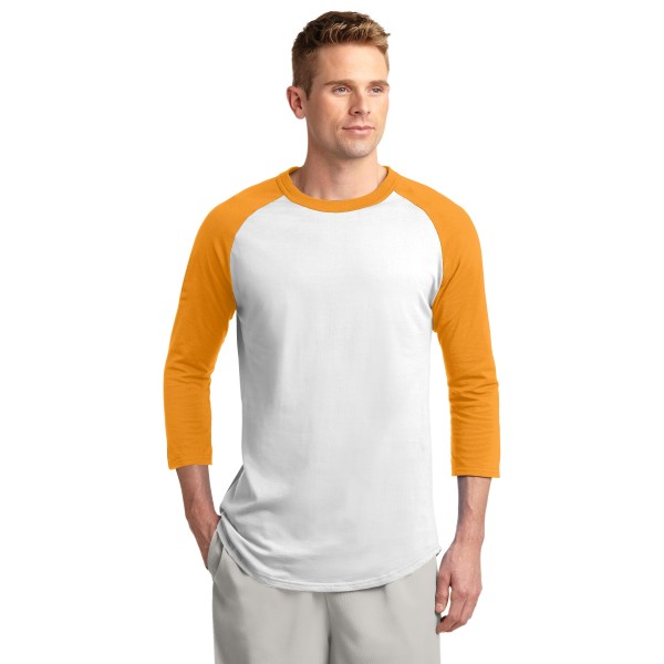 T200 Sport-Tek White/ Gold