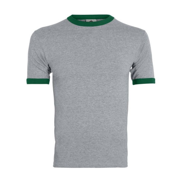 710 Augusta Sportswear Athletic Heather/ Dark Green