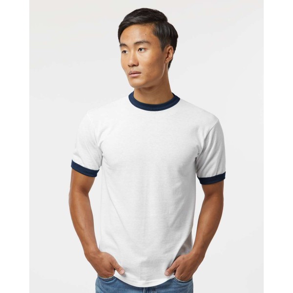 710 Augusta Sportswear White/ Navy