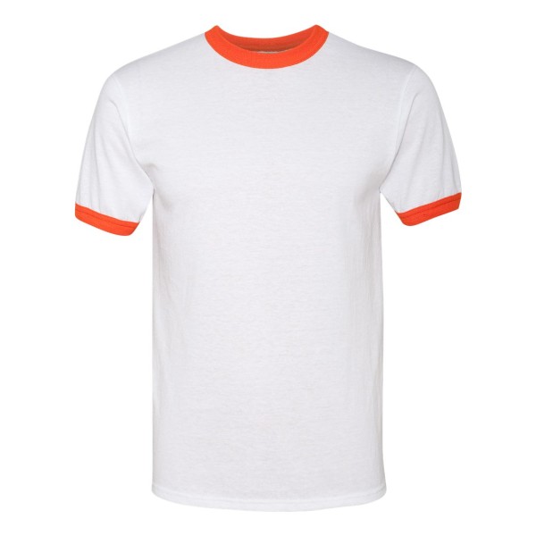 710 Augusta Sportswear White/ Orange