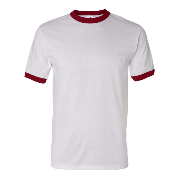 710 Augusta Sportswear White/ Red