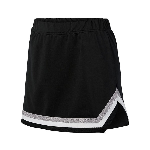 9145 Augusta Sportswear Black/ White/ Metallic Silver