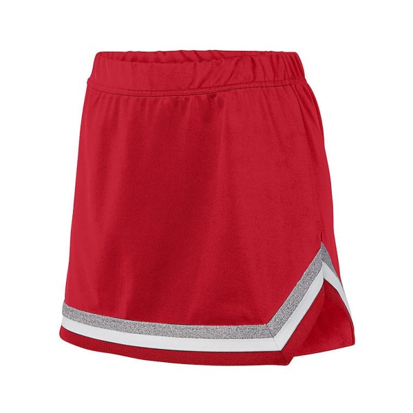 9145 Augusta Sportswear Red/ White/ Metallic Silver