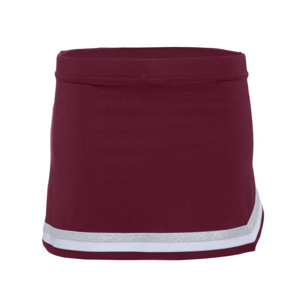 9146 Augusta Sportswear Maroon/ White/ Metallic Silver