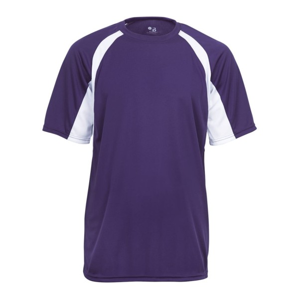 2144 Badger Purple/ White