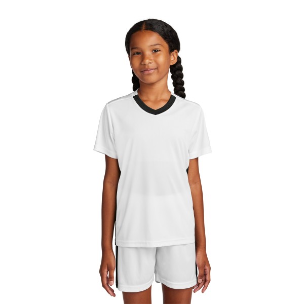 YST101 Sport-Tek White/ Black