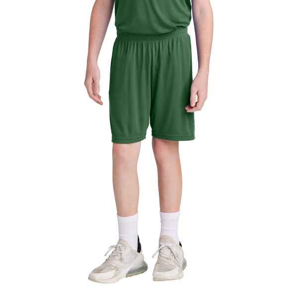 YST103 Sport-Tek Forest Green/ White