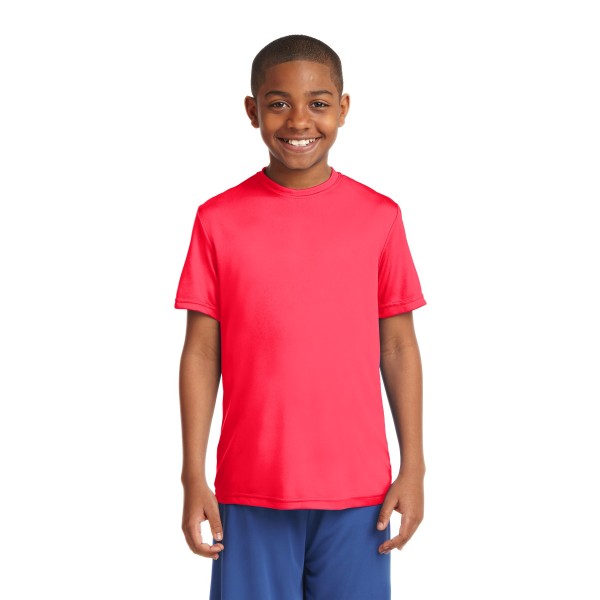 YST350 Sport-Tek Hot Coral