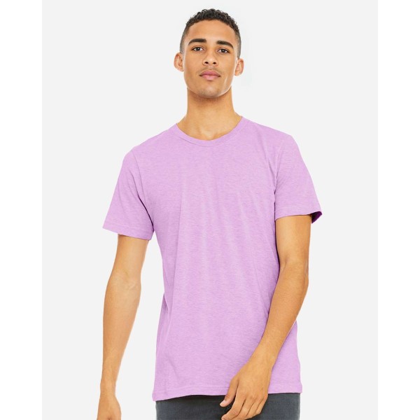 3001CVC Bella + Canvas Heather Prism Lilac