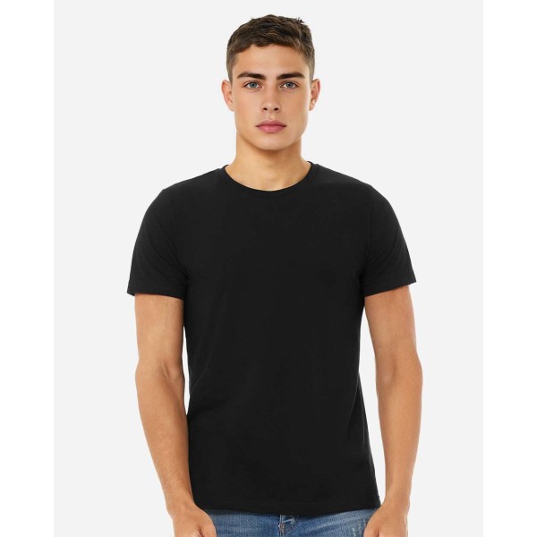 3001CVC Bella + Canvas Solid Black Blend
