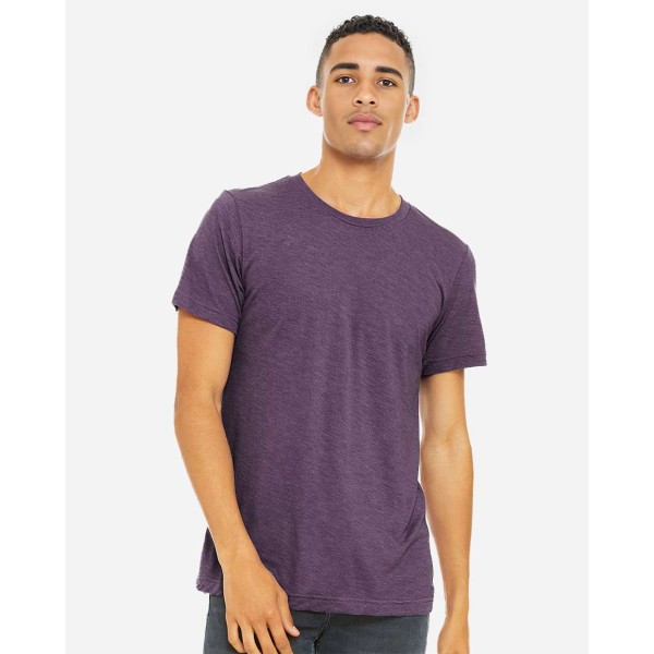 3001CVC Bella + Canvas Heather Team Purple