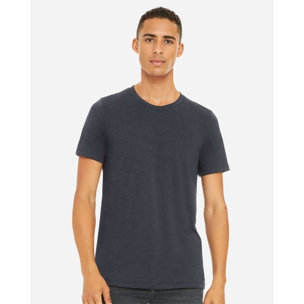 3001CVC Bella + Canvas Heather Midnight Navy